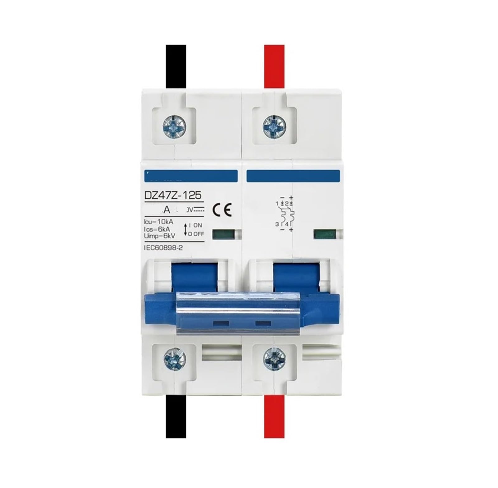 Interrupteur de production d'énergie solaire photovoltaïque 2P DC 1000V 32A - 3