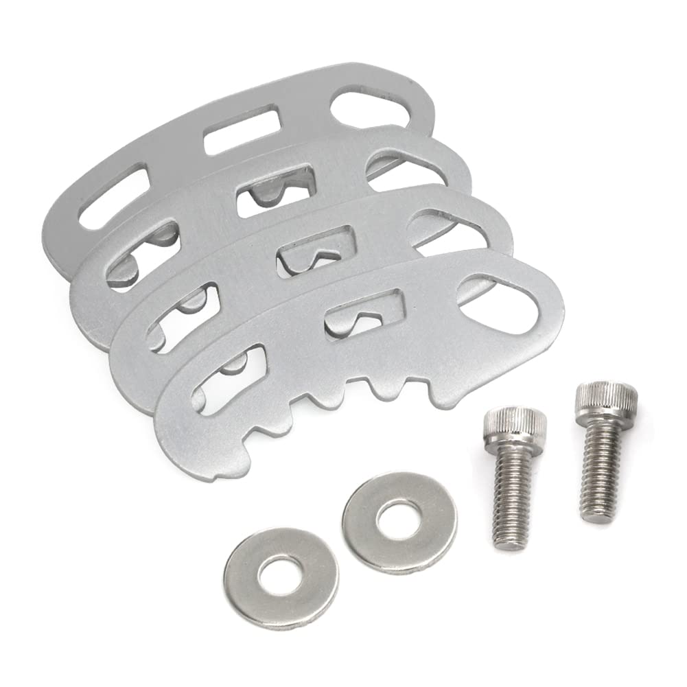 Vite Di Centraggio BiuZi 80Pcs M5 Vite A Doppia Estremità Zincatura Ferro Appendiabiti Bullone - Foto 8