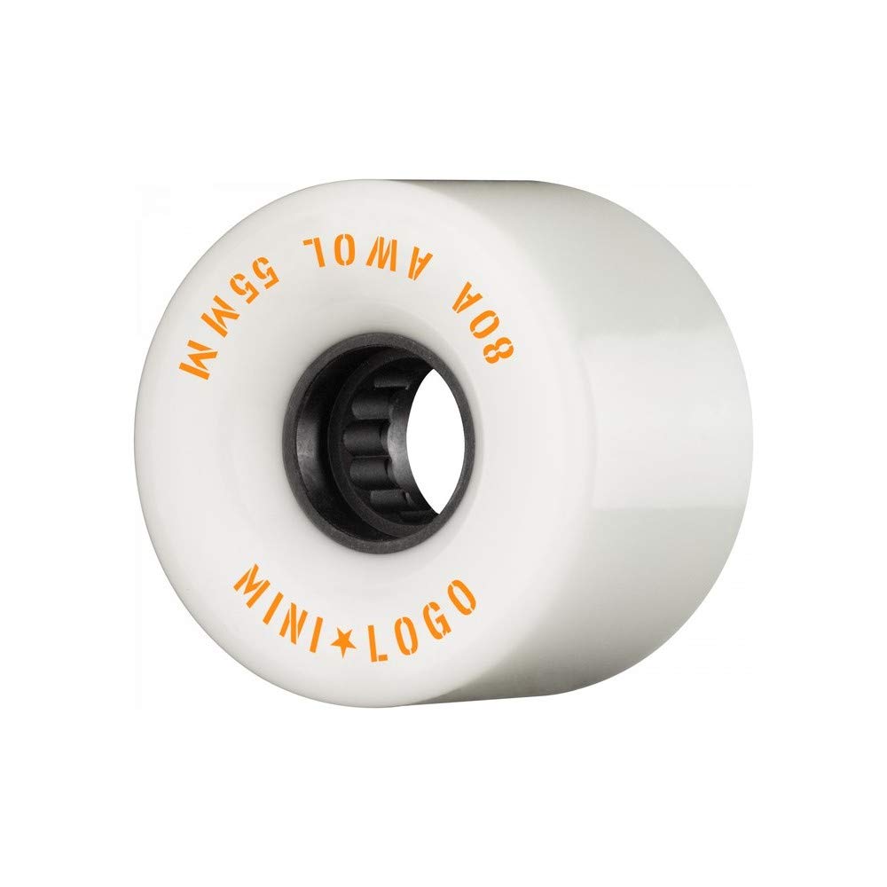 Amazon.com : Mini Logo™ A.W.O.L. • 55mm x 80A • White