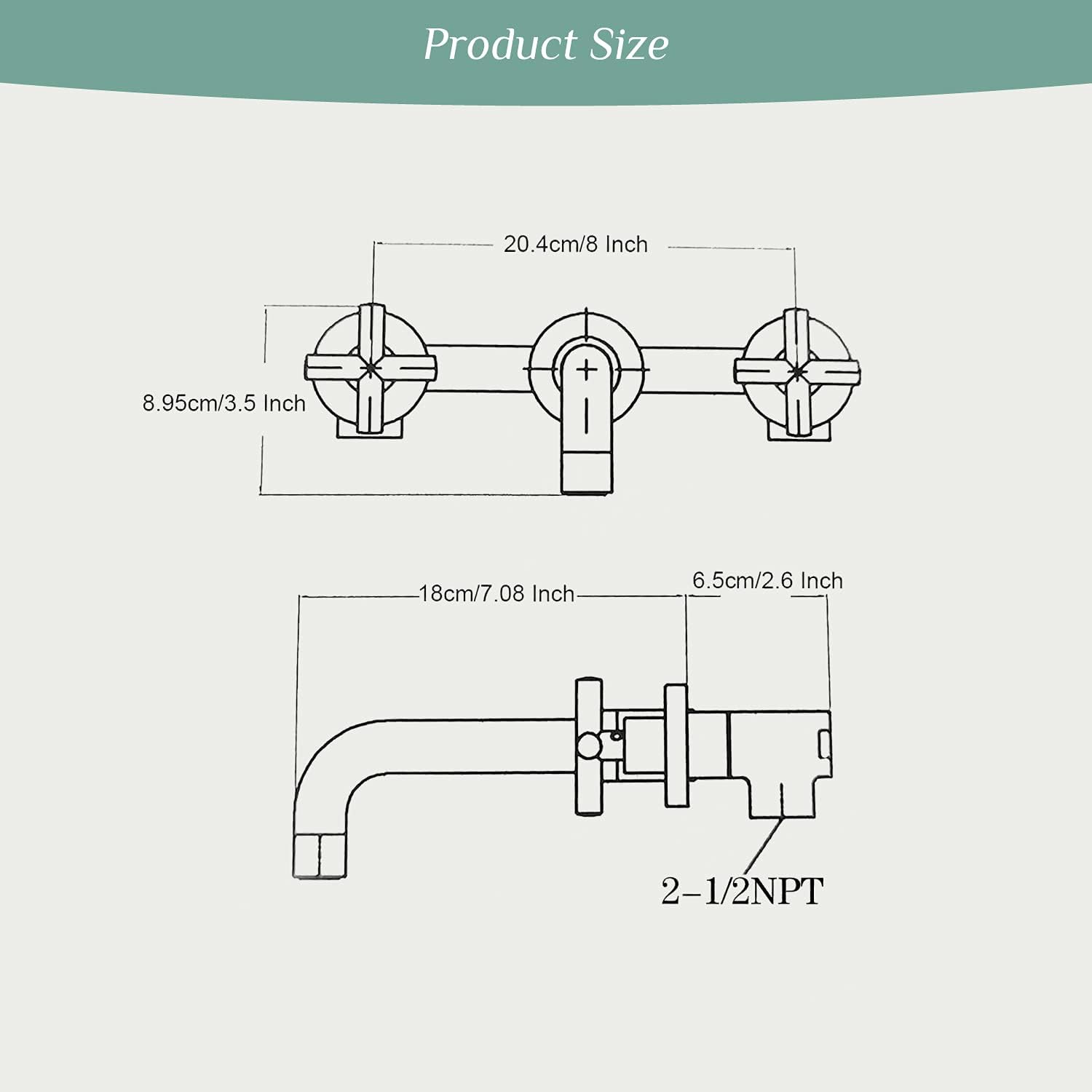 Hottest Sale Matte Black Bathroom Faucet Wall Mounted Double Cross Handles Widespread Vanity Sink Mixer Faucet Two Handle Bathroom Sink Faucet Lavatory Basin Sink Faucet Exclusive Discount 80% Offer Matte Black Bathroom Faucet Wall Mounted Double Cross Handles Widespread Vanity Sink Mixer Faucet Two Handle Bathroom Sink Faucet Lavatory Basin Sink Faucet