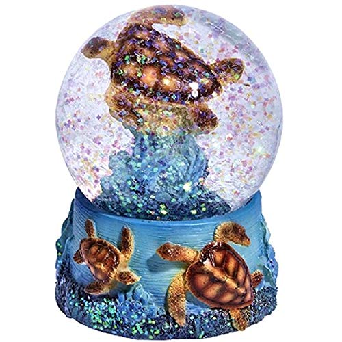 Ravensden Blue Turtle Snow Globe - Collectable Gift Idea
