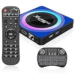 Android 13.0 TV Box, 4GB RAM 32GB ROM Android tv boxes supports 8K HDR+, with RK3528 Quad-Core 64bit Cortex-A53, Android box for Dual WIFI +5.0 Bluetooth DLNA, with Mini Keyboard