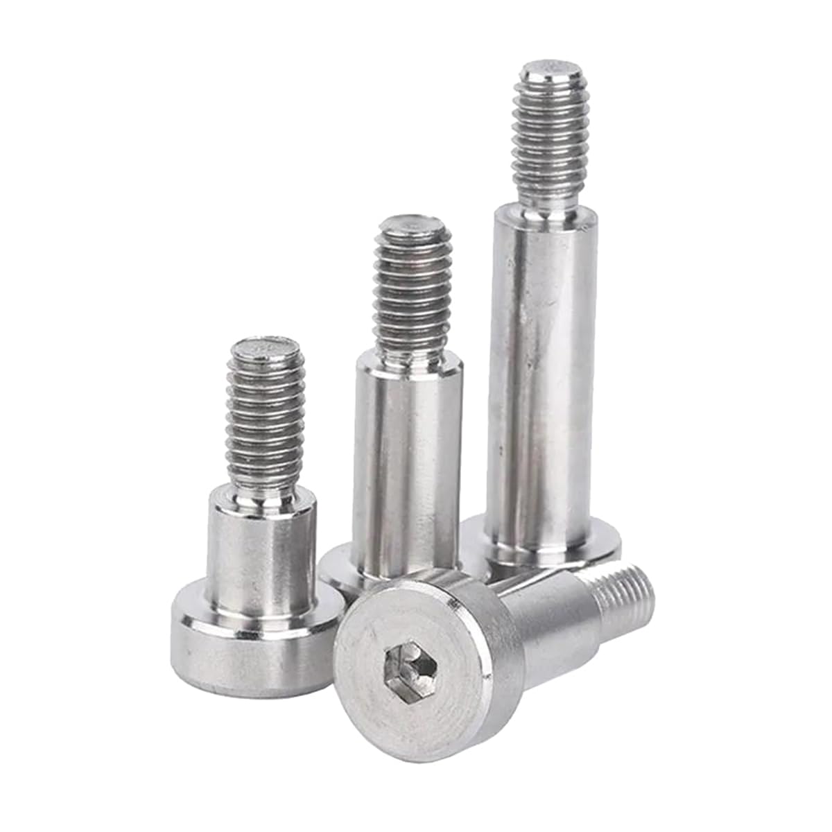 Vis à épaulement à six pans creux en acier inoxydable M3-M8, M4x35 (10 pièces)