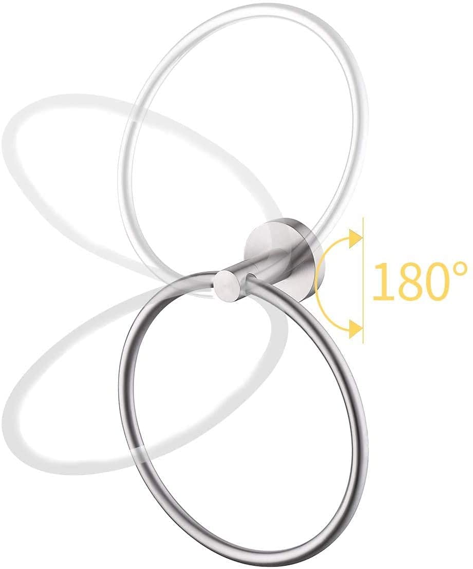 Portasciugamani Cromato In Acciaio Inox 304 - Per Bagno E Cucina - Foto 11