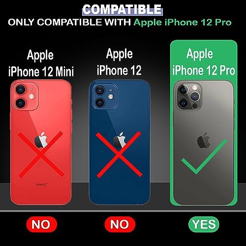 Image of TOUCCH iPhone 12 Pro Silicone Back Bumper Case| Shock Proof Design & Camera Protection | Premium Rubberised Cover (Microfiber Lining) for Apple iPhone 12 Pro | Matte Silicone - Black
