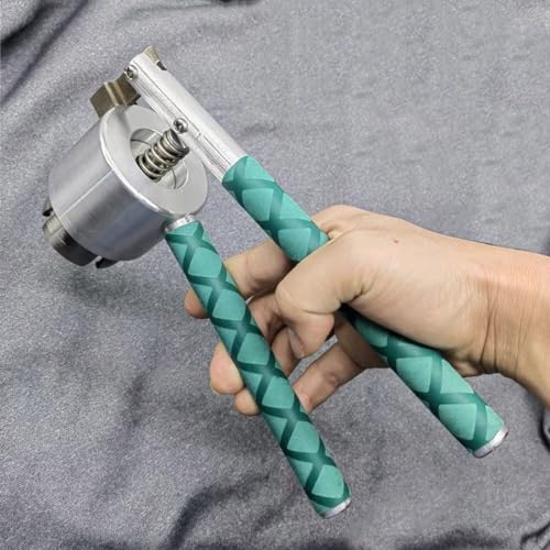 Crimpadora manual de viales para sellado seguro de botellas, máquina tapadora manual de acero inoxidable para envases de perfumes y cosméticos