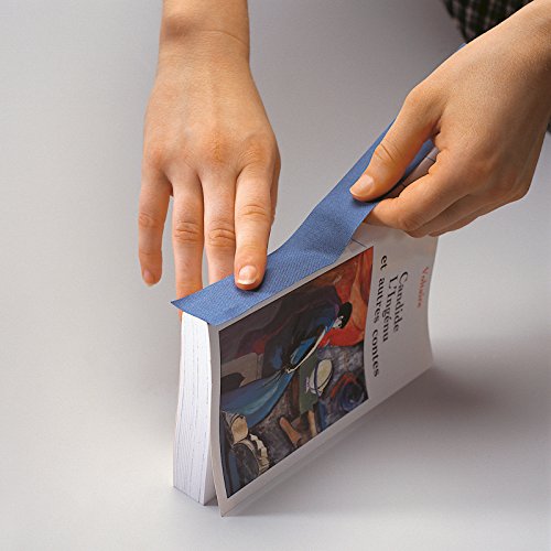 Modulor Neschen filmoplast T - Grau - 3cm - Selbstklebendes Baumwollgewebe ***Perfekt zum Reparieren von Büchern***