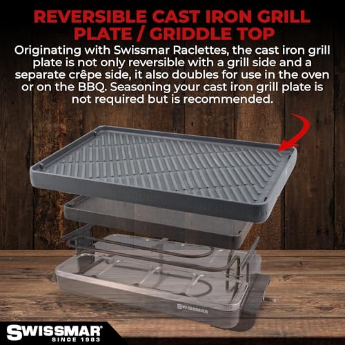 Ensemble à Raclette Swissmar KF-77040 / Gril pour 8 personnes - 2