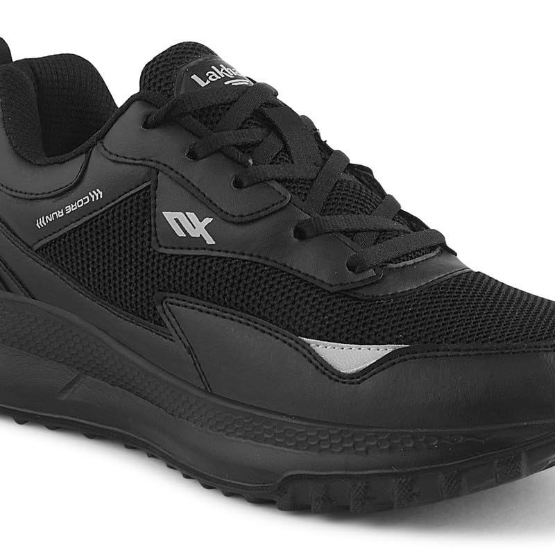 Image of Lakhani aashirwad Men's Sports Shoes | Lightweight Breathable Running Shoes for Men | Flynet Upper, Phylon Sole | Flexible, Comfortable Lace-Up Athletic Shoes
