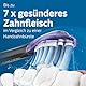 Philips Sonicare Original G3 Premium Gum Care Standard Schallzahnbürstenköpfe - 4er-Pack in Schwarz (Modell HX9054/33)