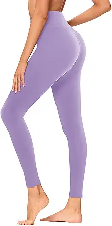 GAYHAY High Waisted Leggings for Women - Soft Opaque Slim Tummy Control Printed Pants for Running Cycling Yoga