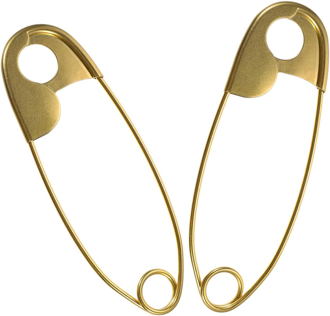 2pcs Jumbo Safety Pins 22cm Large Safety Pin Bag Handle Replacement Decorative for Purse Making and Crafting Accessories
