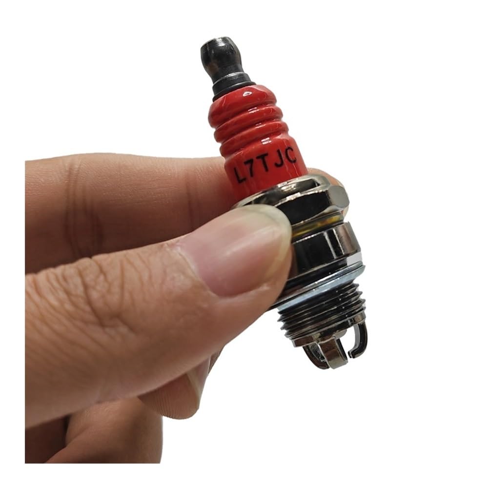 10 Uds. Bujía de Tres Lados L7TJC Apta for Motosierra y desbrozadora Accesorios de Herramientas eléctricas
