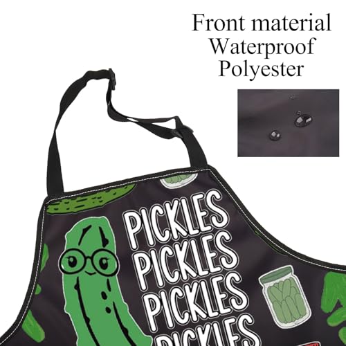 Tablier Pickles BNQL pour chef cuisinier adepte de cornichons