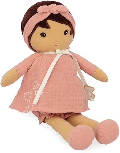 Kaloo - Tendresse - Mi primera muñeca de tela Amadine (grande) - Abrazarse con juguetes de peluche - Forever Friend para niños - Fomenta el juego