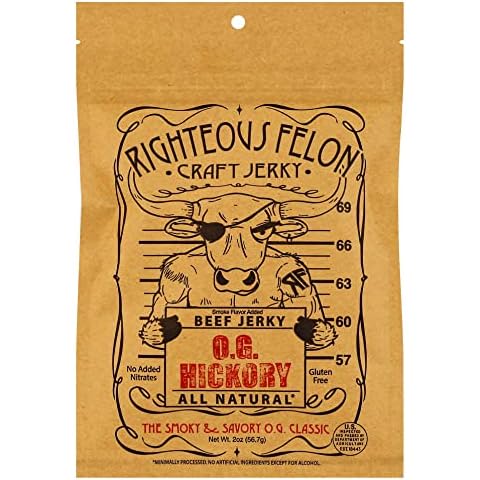Righteous Felon OG Hickory Beef Jerky Cover