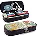 Produktbild Frühlingsei Bouquet Ostern Federmäppchen Big Capacity Pencil Bag Durable Make-up Stiftetui mit Doppelreißverschluss Stifthalter für Schule/Büro