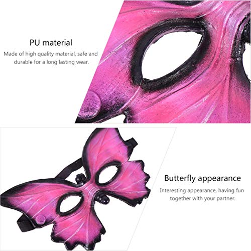 STOBOK MÃ¡scara de Borboleta de Halloween Mascarado de Festa para Olhos MÃ¡scara Veneziana MÃ¡scara