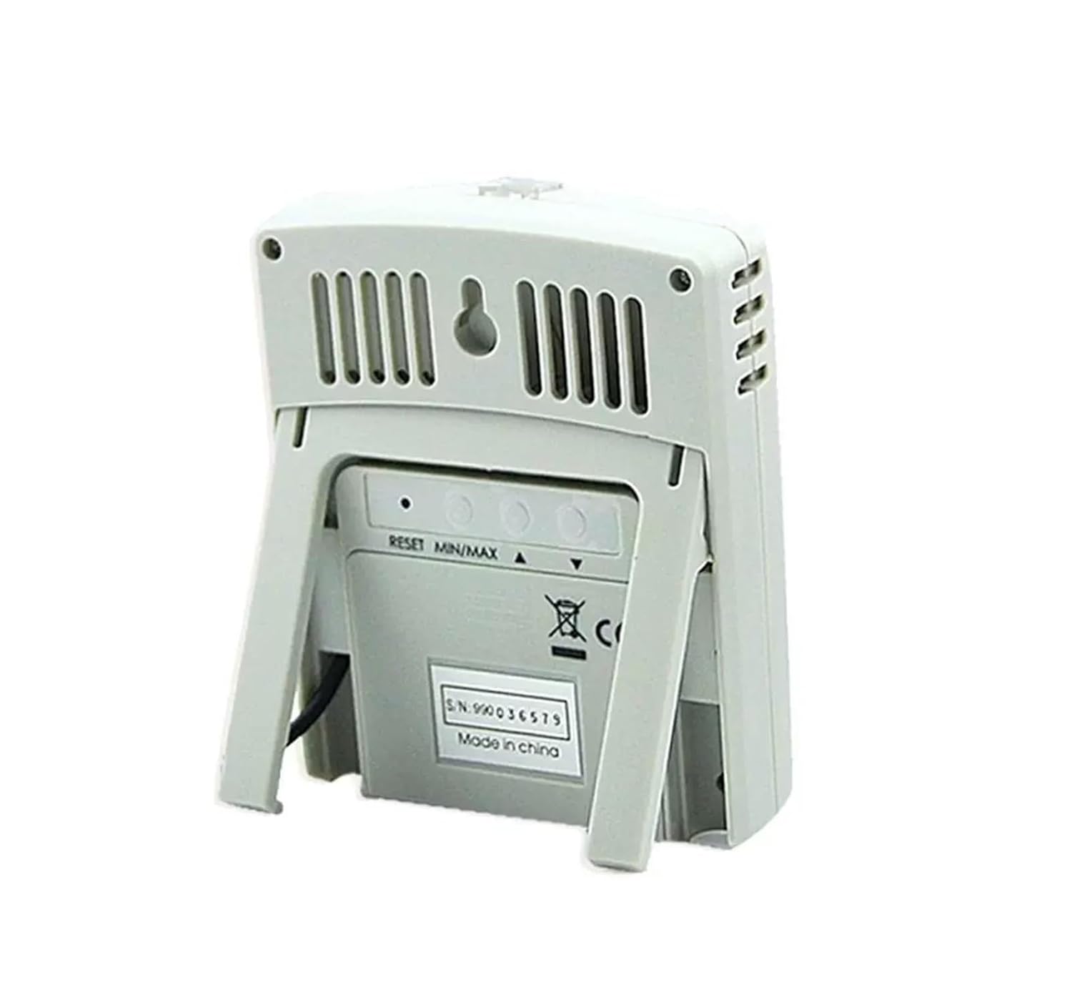 AZ-87792 Large Display in/Out Thermo & Humidity Monitor with External Temperature Probe AZ87792 Hygrometer Temperature & RH% Monitor Thermo Meter AZ 87792