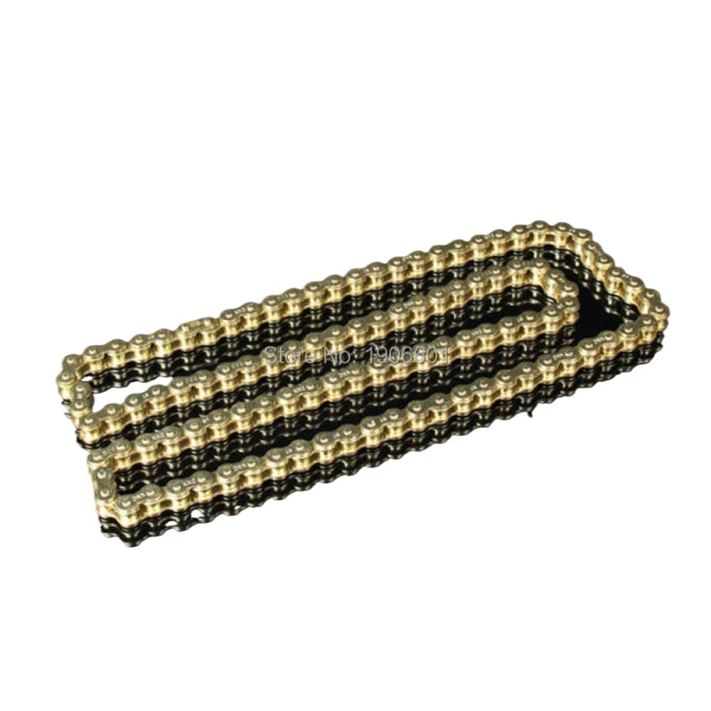 520 Motorcycle Chain 106 Enlaces con Master Link Compatible con Dirt Bikes ATV y similares