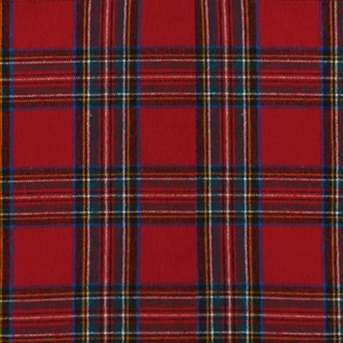Red Plaid plaid table runner
