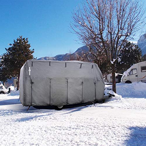 BRUNNER 7241467N Schutzhülle Caravan Cover 6M, 750-800 cm, grigio