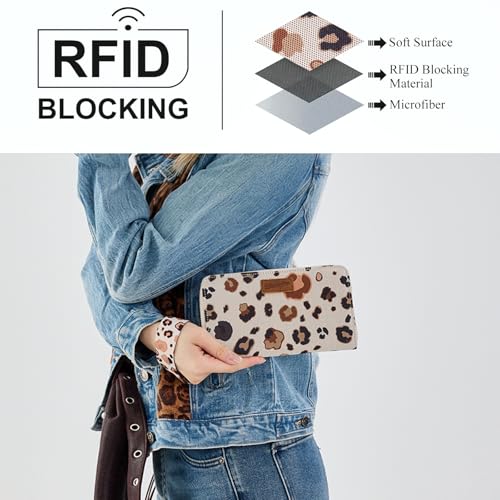 Image of X Wrangler Wristlet Western Wallet Boho Aztec Credit Card Holder for Women