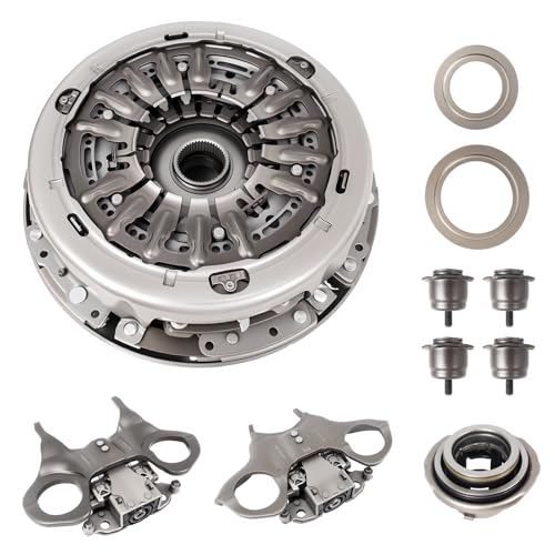 6DCT250 DPS6 Auto Transmission Clutch Kit Dual Clutch Release Fork Lever Compatible with 2011-2019 Ford Focus/Fiesta/B-MAX/EcoSport Repalces 602000800