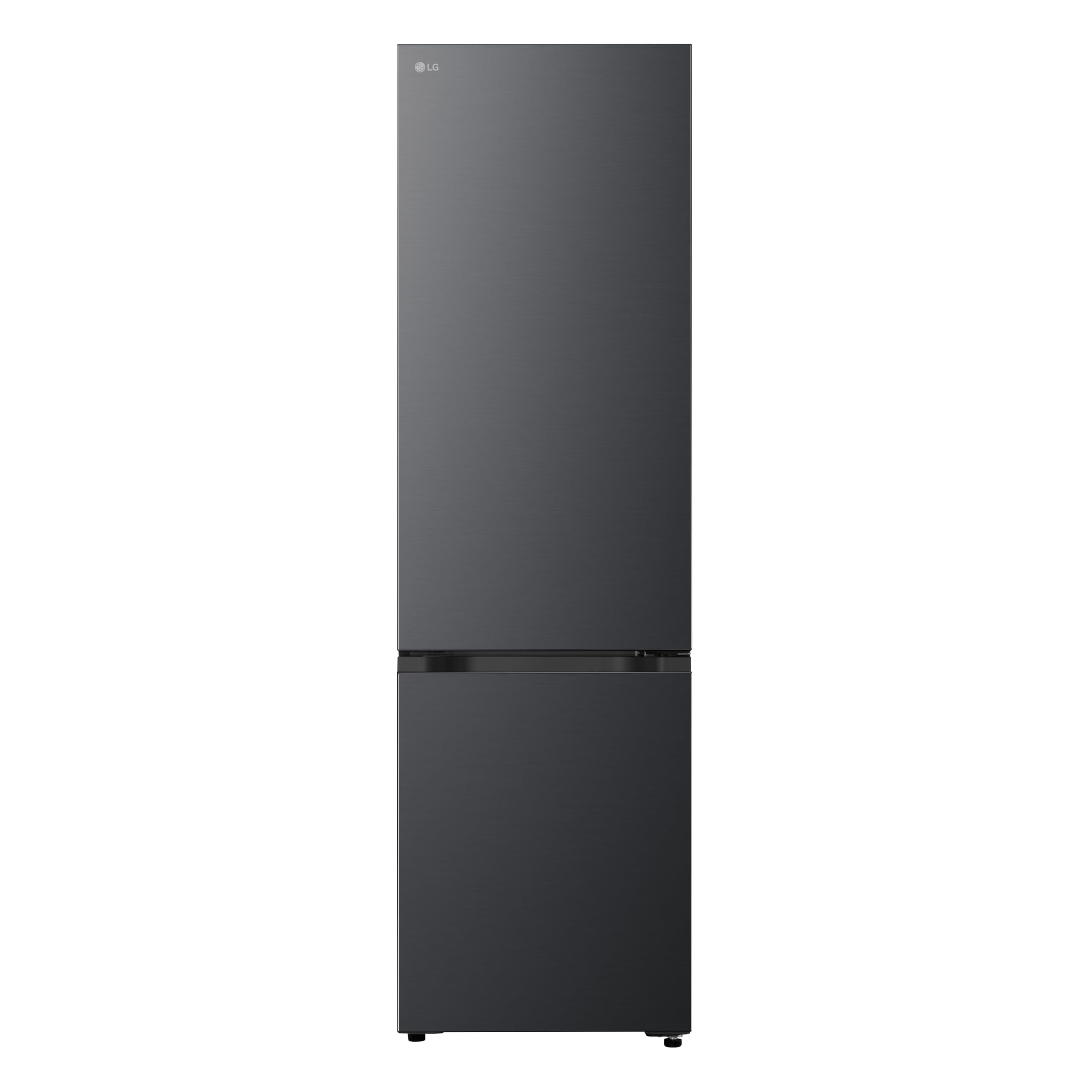 LG GBBSJ20DEP Frigorifero Combinato Larghezza 60 cm Fit & Max, Classe D, Raffreddamento Ottimizzato con AI Saving, Total No Frost, Door e Linear Cooling, 375 L, Wi-Fi, Compressore Inverter, Nero