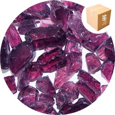Specialist Aggregates ® - 15kg Enviro Glass Gravel (LARGE) - Twilight Crystal - Decorative Gravel/Stones | Weddings | Events | Memorials | Photography | Home | Garden | Vases | Art | Craft | UK