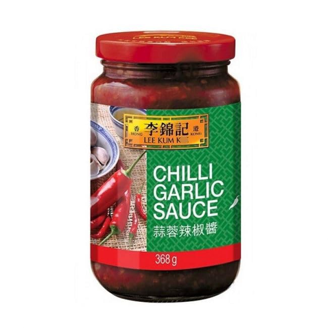 YIJIA | Salsa chili garlic sauce 368g LKK - Salsa condimento delicioso y versátil