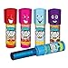 JUMBO Push Pop Candy, Pack of 4 Assorted Flavors by Lyza's Sweets & Treats