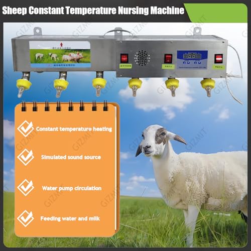 Alimentador automático de leche para lechones y corderos con sonido 5