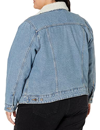 Image of Levi's Women's Original Sherpa Trucker Jackets (Standard and Plus)
