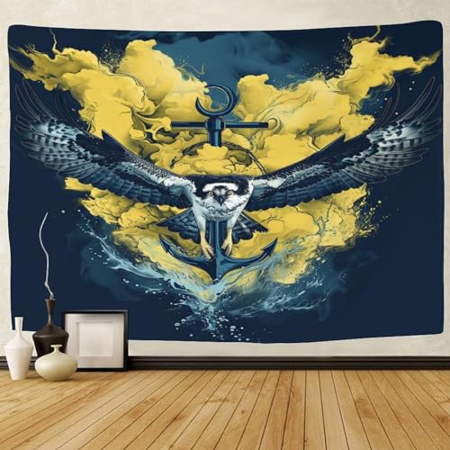 Tapiz de pared de osprey en 3D para decorar tu dormitorio o salón 2