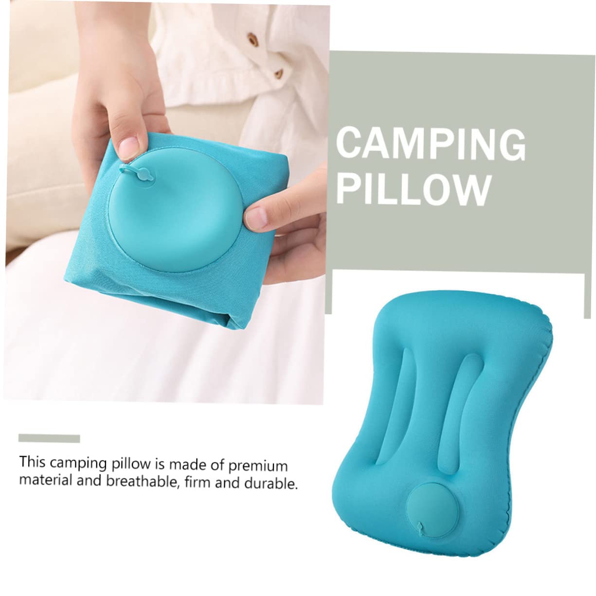 INOOMP 3 Pezzi Cuscino Da Viaggio Comodo Cuscino Per La Schiena Cuscino Per Viaggio in Poliestere Di Alta Qualità