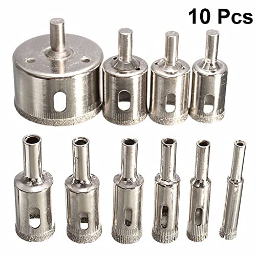 Juego de 10 brocas para metal práctico y durable miniatura 4