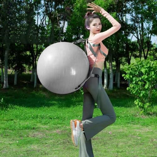 Équipement de danse pilates avec ballon de yoga gonflable et sangle - 6