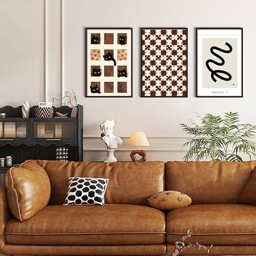 Image of upsimples 20x30 Picture Frame Set of 5, Display Pictures 16x24 with Mat or 20x30 Without, Wall Gallery Photo Frames, Black