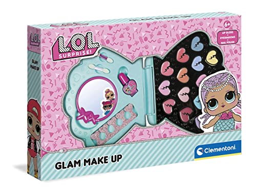 Maquillage Lavable Clementoni LOL Trousse Sécurisée sans Tache pour Enfant