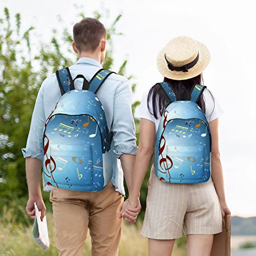 Sac d'école mixte ALLOCS Note sac à dos de travail en toile Noir