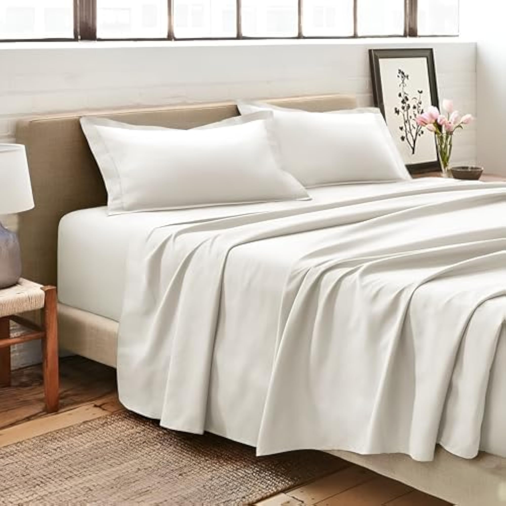 500TC Rest Collection 3Pcs Bedding Set- King Size