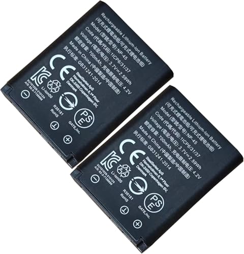 EXMUMCMR 2-Pack Replacement for Steelseries Arctis Nova Pro Wireless Battery - for Steel Series Arctis Nova Pro Battery Pack - NP-45 Replacement Xbox and PlayStatio Headphone