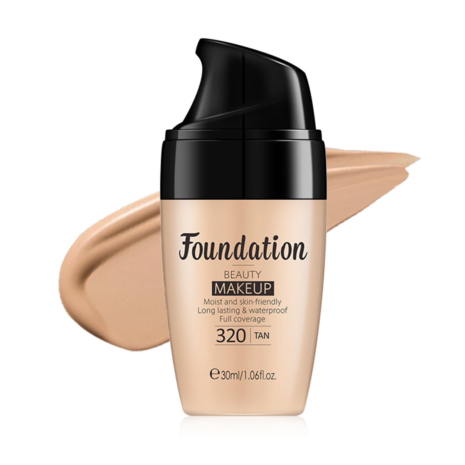 Face Foundations - Liquid Hydrating Lightweight - Full Coverage - Long Lasting Smooth