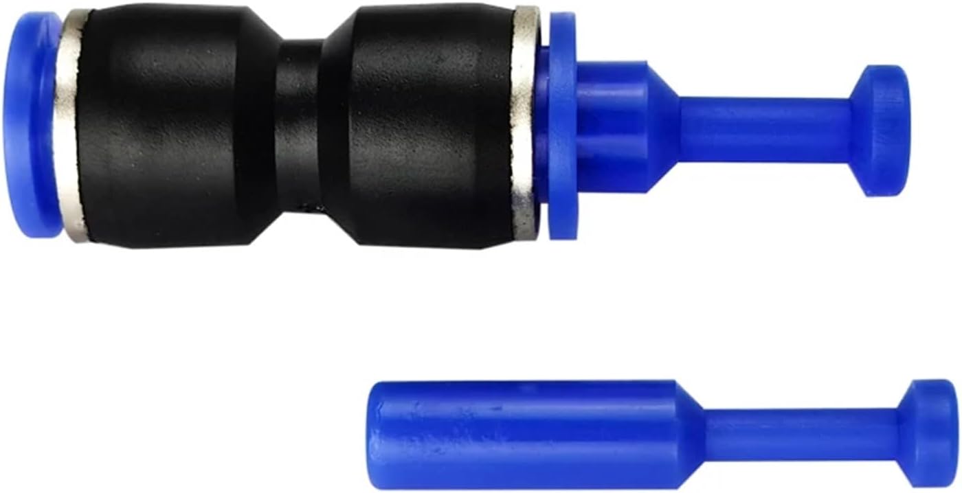 1Pcs Pneumatic Fitting PP Pipe Gas Connectors Direct Thrust 4 To 12mm Plastic Hose Quick Couplings(Use 10mm hose)