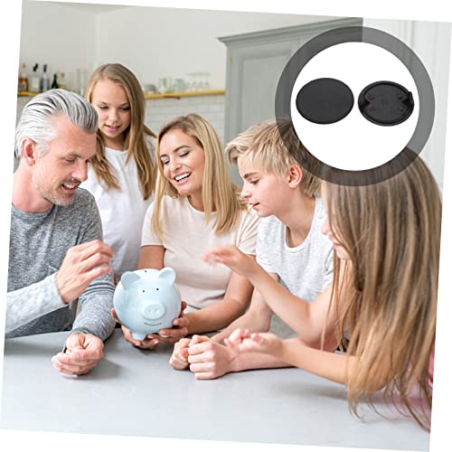 WHAMVOX 20 Pçs Tampa Do Buraco Tampas Da Caixa De Moedas Acessórios Do Cofrinho Plugues Do Cofrinho