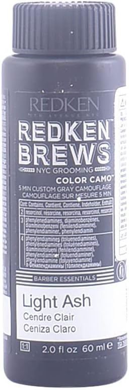 Redken Brews Light Ash Natural-Looking Color, 59.15ml