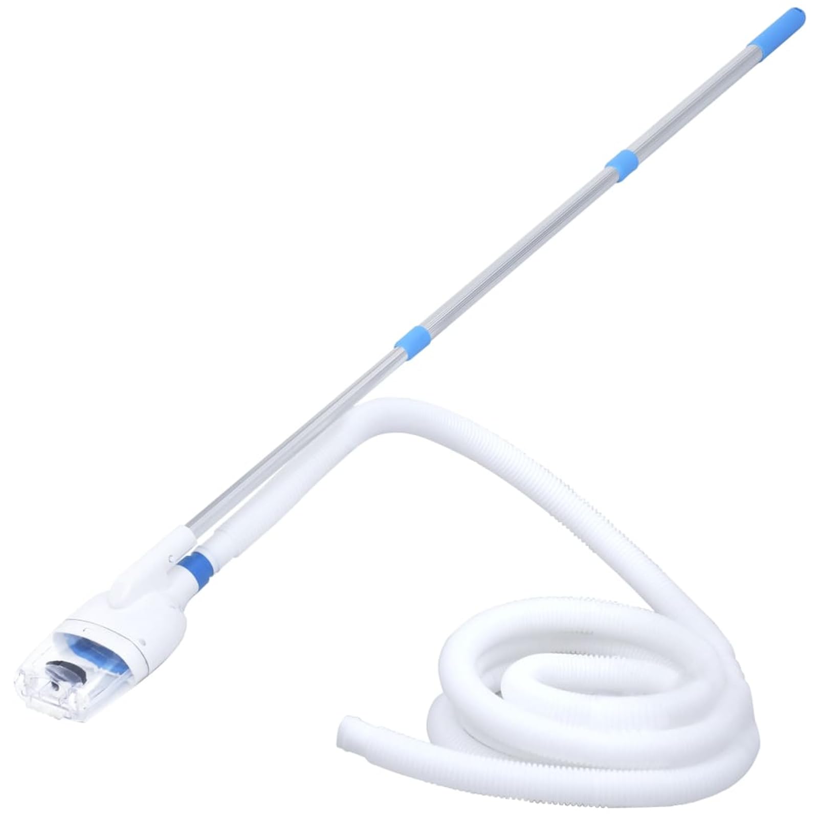 Aspiratore per Piscina Fuori Terra, Pulitore Idraulico con Tubo Flessibile 5 m e Connettori Multipli, per Piscine e Spa92411