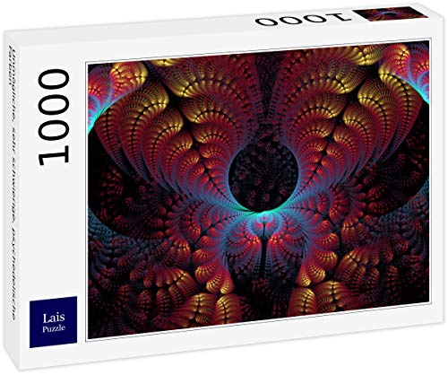 Preisvergleich Produktbild Lais Puzzle Unmögliche, sehr schwierige, psychedelische Farben 1000 Teile