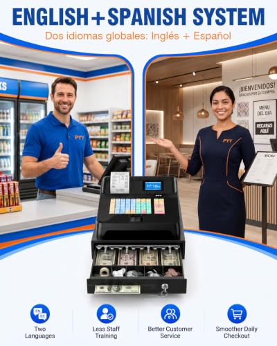 Image of PYY Cash Register for Small Businesses Caja Registradora para Negocio